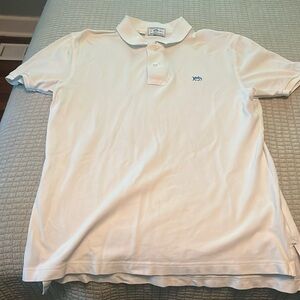Men’s white Southern Tide polo size small